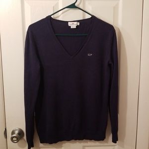 Vineyard Vines Cotton V-Neck Sweater